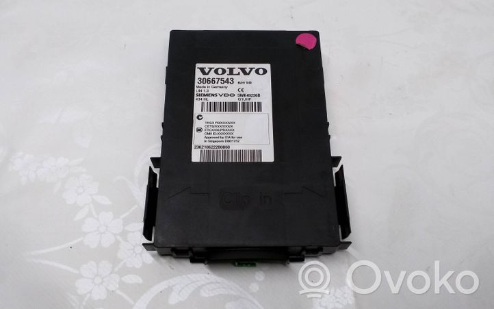 Volvo S80 Unité de commande dispositif d'immobilisation 30667543