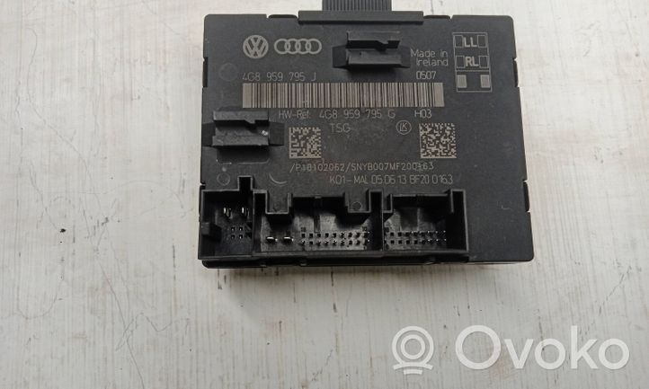 Audi A6 Allroad C7 Unité de commande module de porte 4G8959795G