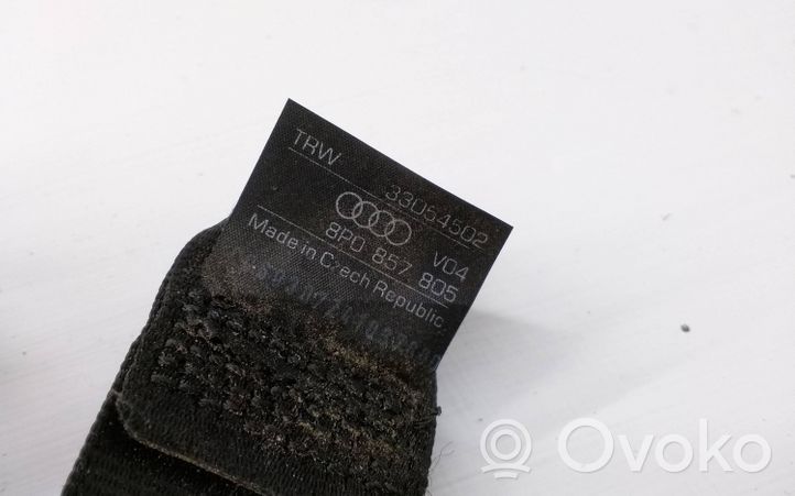 Audi A3 S3 A3 Sportback 8P Pas bezpieczeństwa fotela tylnego 8P0857805