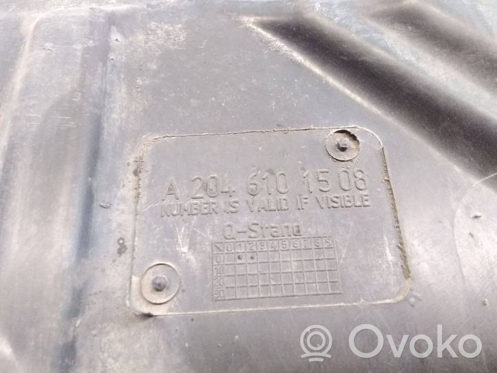 Mercedes-Benz C W204 Protection inférieure latérale A2046101508