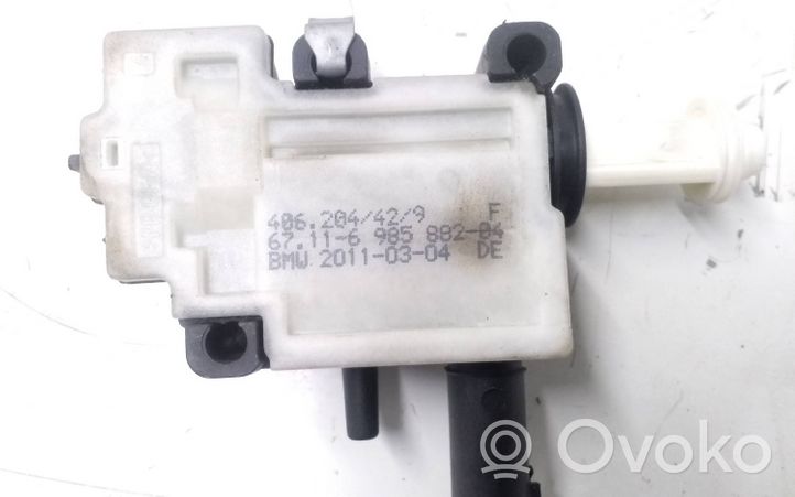 BMW X5 E70 Fuel tank cap lock motor 6985882