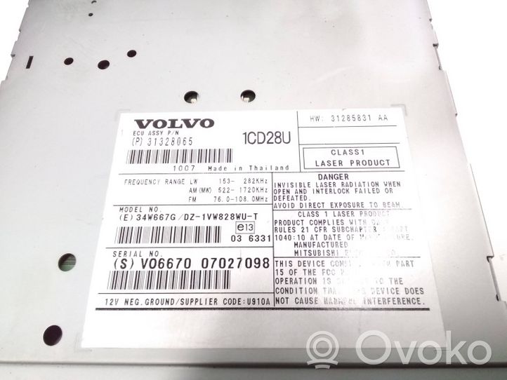 Volvo XC90 Zmieniarka płyt CD/DVD 31328065