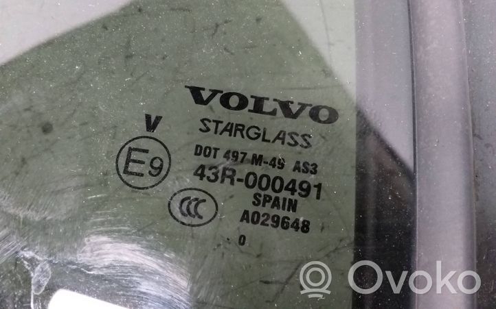 Volvo XC90 Mazais stikls "A" aizmugurējās durvīs 43R000491