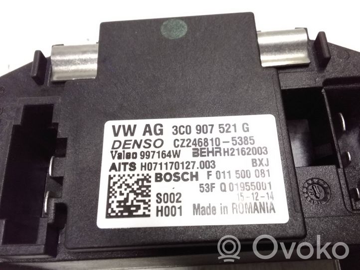 Volkswagen Tiguan Rezystor / Opornik dmuchawy nawiewu 3C0907521G