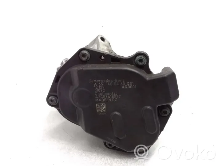 Mercedes-Benz B W246 W242 Soupape vanne EGR A6511400460