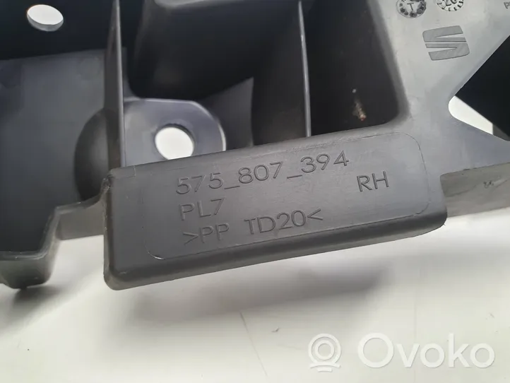 Seat Ateca Support de pare-chocs arrière 575807394