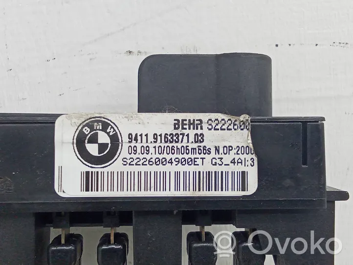 BMW 5 F10 F11 Radiador de calefacción eléctrico de habitáculo 9163371