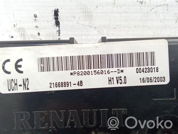 Opel Vivaro Comfort/convenience module P8200156016D