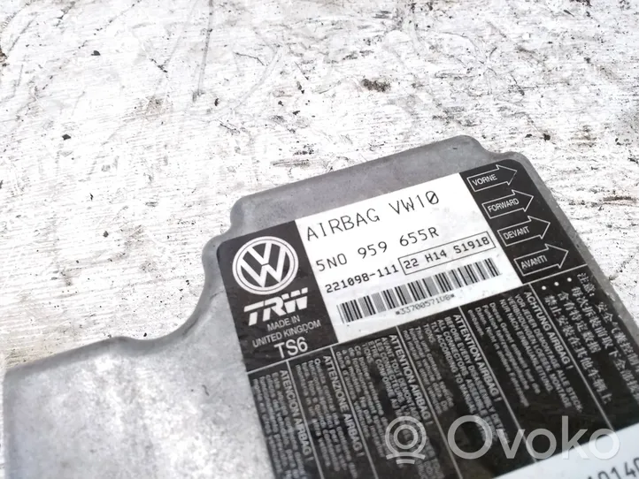 Volkswagen Tiguan Module de contrôle airbag 5N0959655R