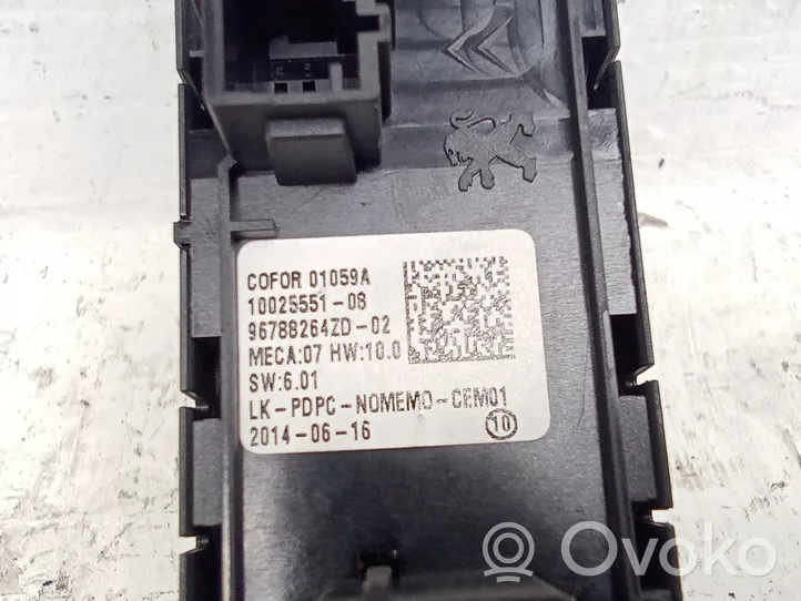 Citroen C4 Grand Picasso Electric window control switch 96788264ZD