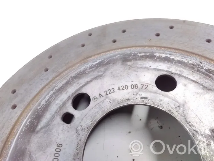 Mercedes-Benz S W222 Rear brake disc A2224200672