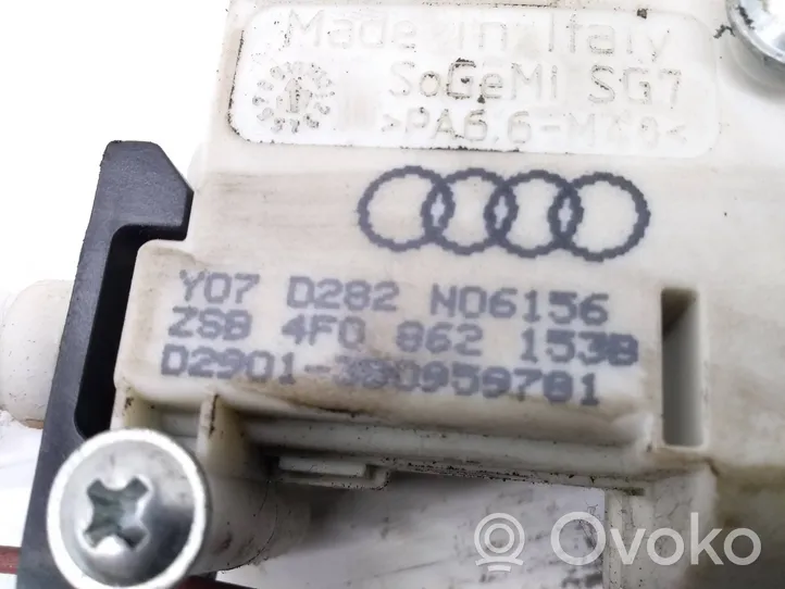 Audi A6 S6 C6 4F Degvielas tvertnes elektriskā slēdzene 4F0862153B