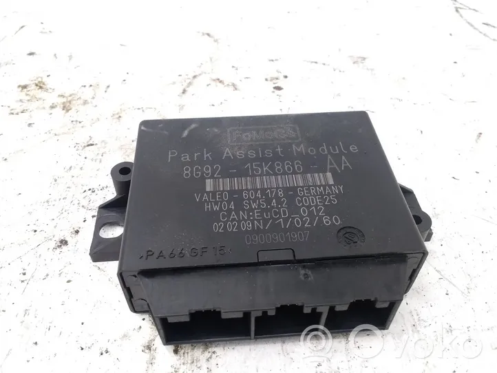 Ford S-MAX Unité de commande, module PDC aide au stationnement 8G9215K866AA