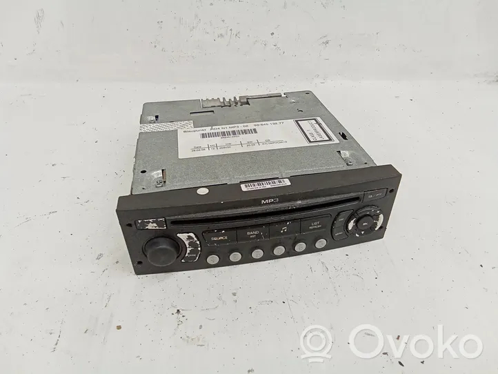 Citroen C5 Radio/CD/DVD/GPS-pääyksikkö 9664513277