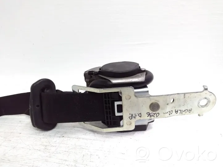 Opel Agila A Front seatbelt 09206904