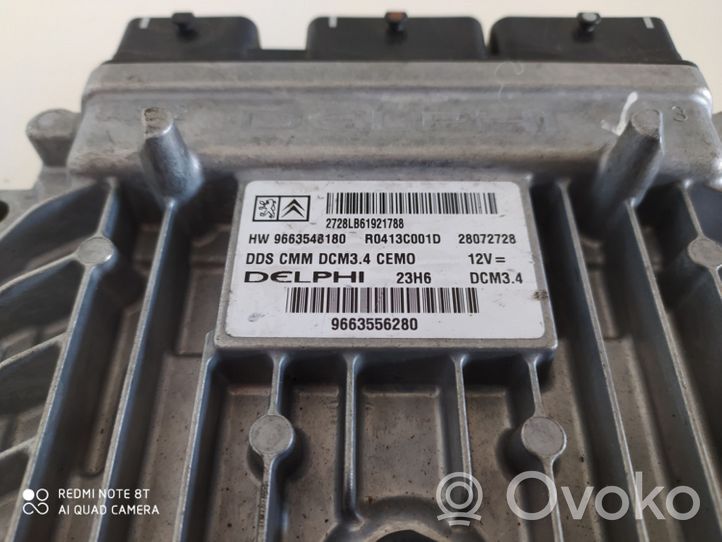 Peugeot 407 Engine control unit/module R0413C001D