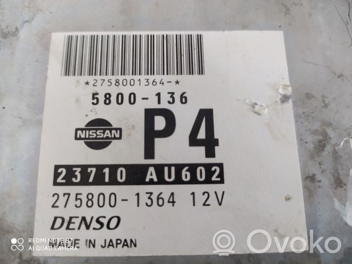 Nissan Primera Variklio valdymo blokas 23710AU602