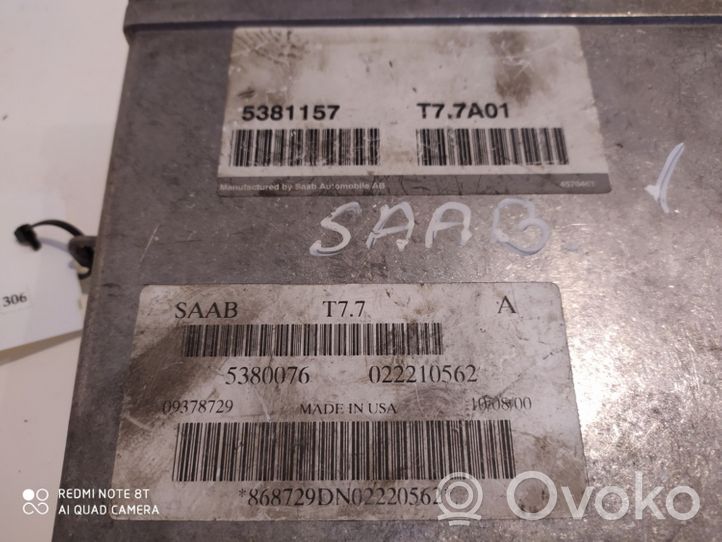 Saab 9-3 Ver1 Sterownik / Moduł ECU 5381157