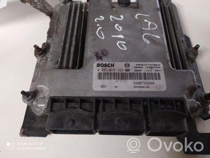 Renault Laguna III Sterownik / Moduł ECU 0281015323