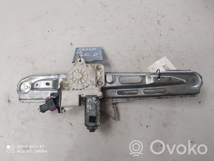 Opel Signum Elektryczny podnośnik szyby drzwi tylnych 24414777