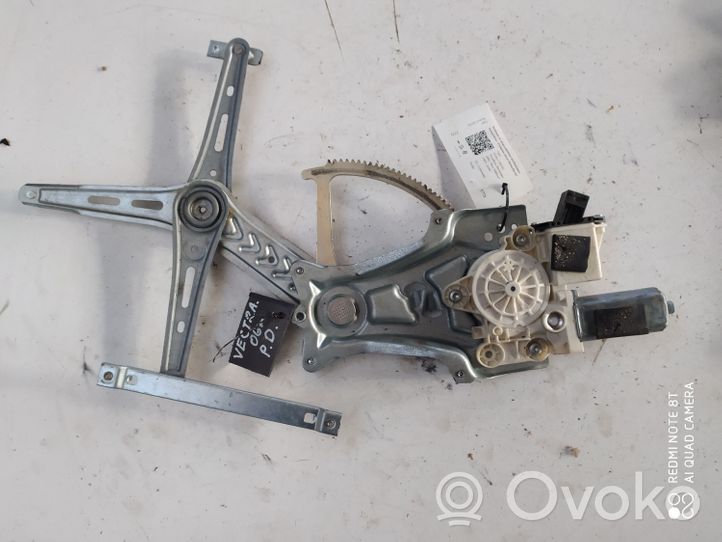 Opel Vectra C Elektryczny podnośnik szyby drzwi przednich 9178986