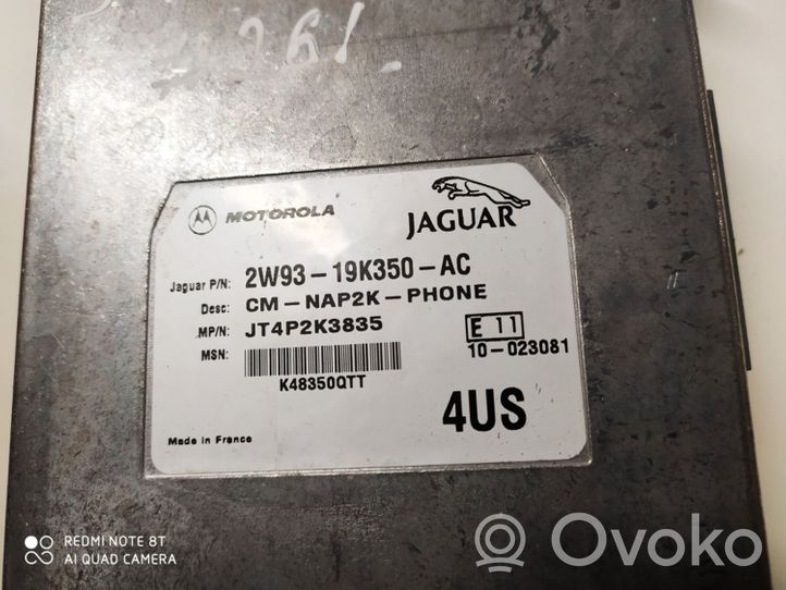 Jaguar S-Type Sterownik / Moduł sterujący telefonem 2W9319K350AC