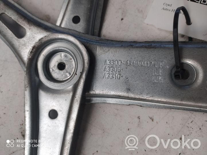 Opel Astra H Elektryczny podnośnik szyby drzwi przednich A330013100417