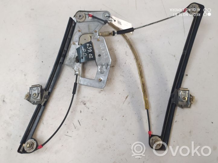 BMW 5 E39 Priekinio el. lango pakėlimo mechanizmo komplektas 113843