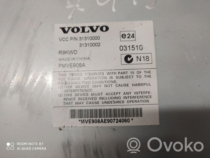 Volvo S40 Garso stiprintuvas 31310000