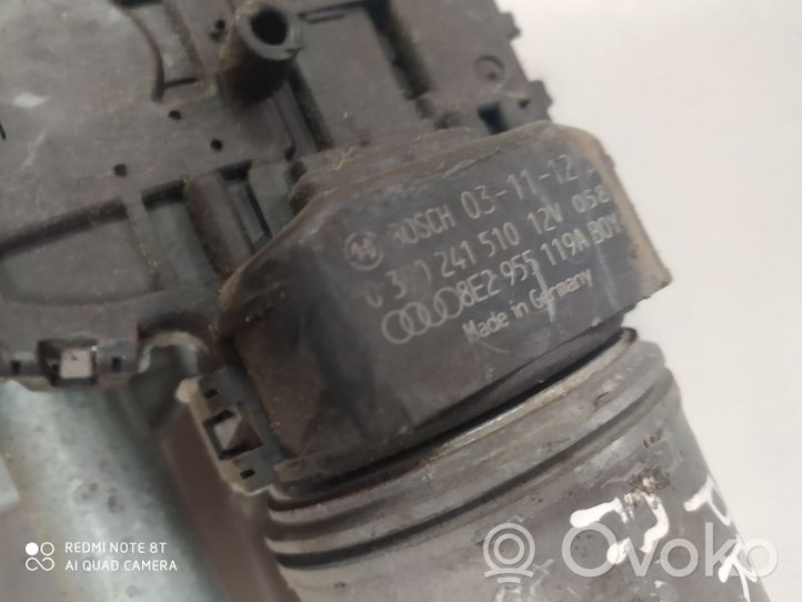 Audi A4 S4 B6 8E 8H Tringlerie et moteur d'essuie-glace avant 0390241510