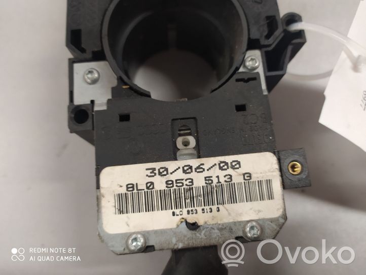 Volkswagen Bora Interruptor/palanca de limpiador de luz de giro 8L0953513B