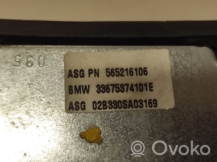 BMW 5 E39 Vairo oro pagalvė 565216106