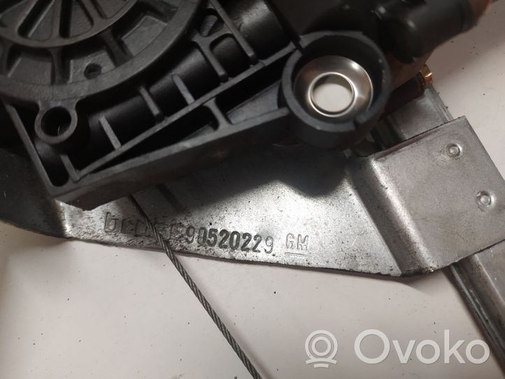 Opel Vectra B Mécanisme lève-vitre de porte arrière avec moteur 114513400