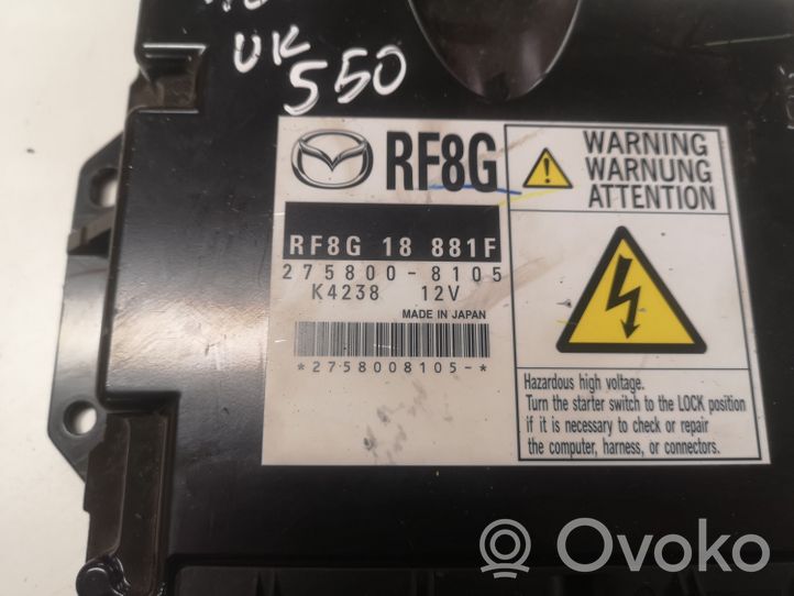 Mazda 6 Sterownik / Moduł ECU RF8G18881F