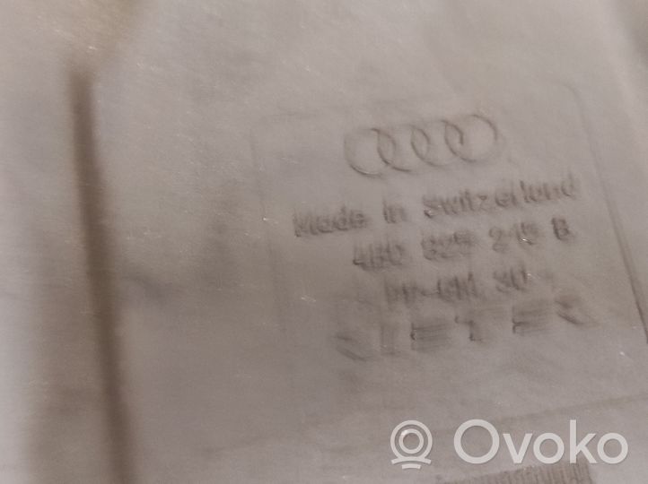 Audi A6 S6 C5 4B Moottorin alustan välipohjan roiskesuoja 4B0825215