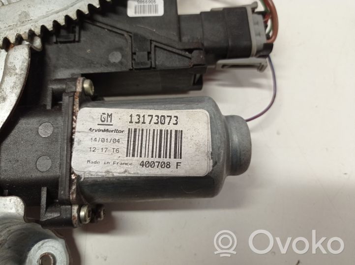 Opel Corsa C Elektryczny podnośnik szyby drzwi 13173067