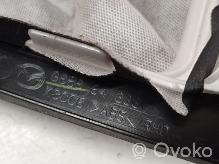 Mazda 6 Revêtement pommeau de levier de vitesses cuir GS8S64333