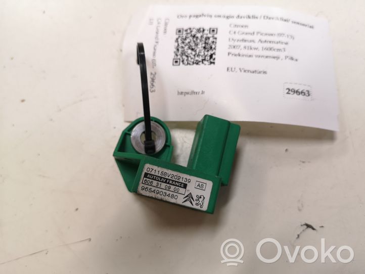 Citroen C4 Grand Picasso Sensore d’urto/d'impatto apertura airbag 606310900