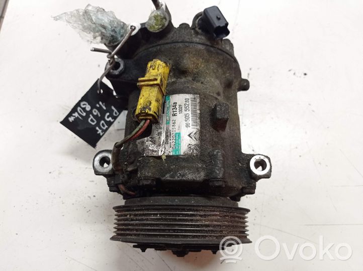 Peugeot 307 Ilmastointilaitteen kompressorin pumppu (A/C) 9660555280