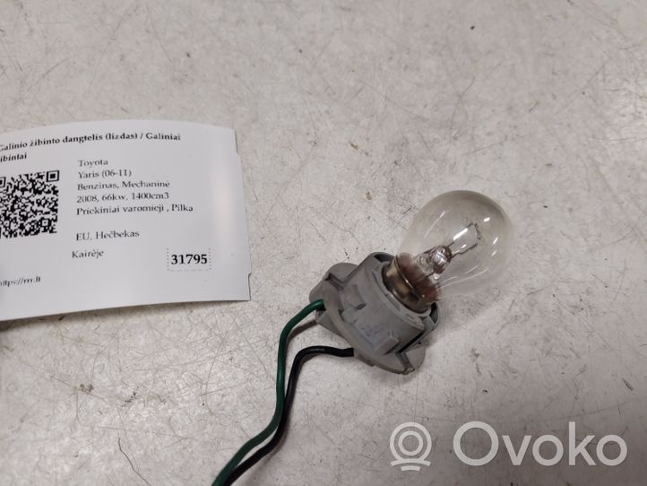 Toyota Yaris Wkład lampy tylnej 