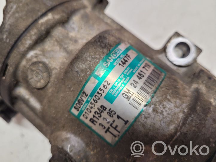 Opel Corsa C Kompresor / Sprężarka klimatyzacji A/C 24461719