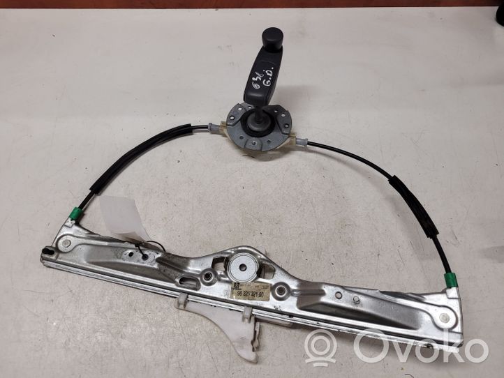 Citroen C5 Mechaninis galinio lango pakėlimo mechanizmas 9632532180