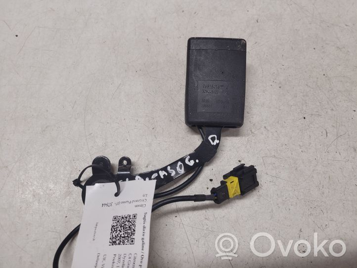 Citroen C4 Grand Picasso Boucle de ceinture de sécurité arrière 9681543677A