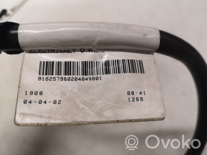 Volvo S60 Câble négatif masse batterie 9162579