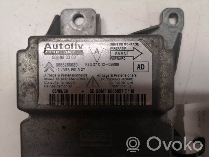 Citroen C5 Sterownik / Moduł Airbag 608990300