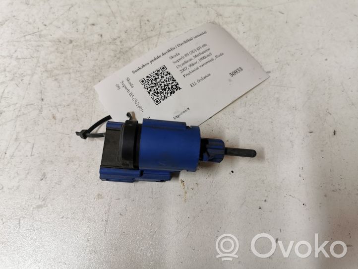 Skoda Superb B5 (3U) Sensor del pedal de embrague 1J0927189E