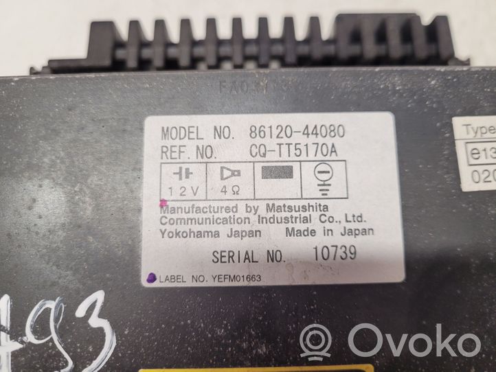 Toyota Avensis Verso Radija/ CD/DVD grotuvas/ navigacija 8612044080