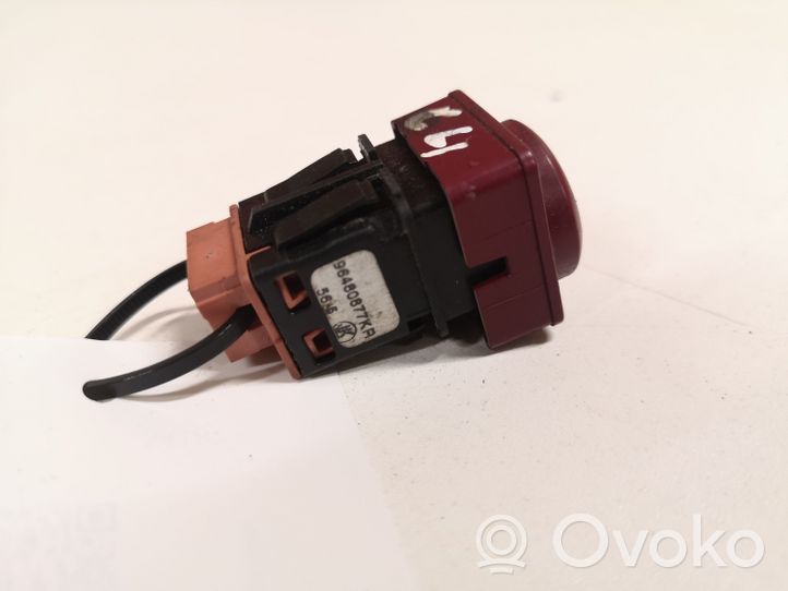 Citroen C4 I Botón interruptor de luz de peligro 96480877