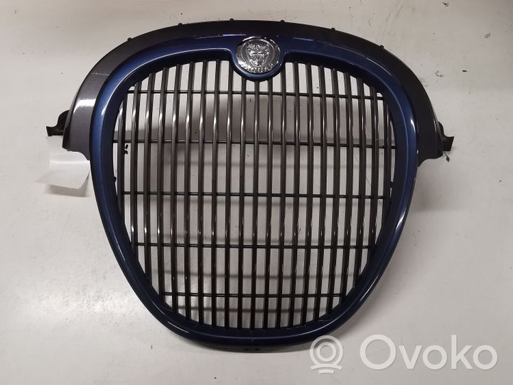 Jaguar S-Type Front bumper upper radiator grill 4R838A100