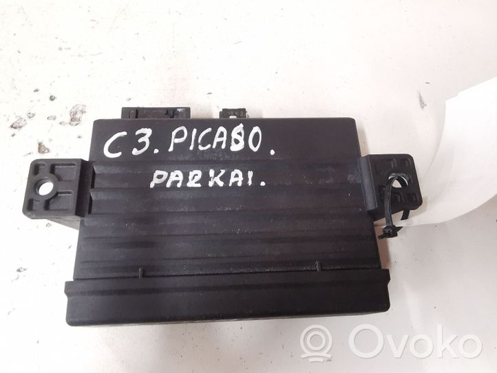 Citroen C3 Picasso Sterownik / Moduł parkowania PDC 9663821680